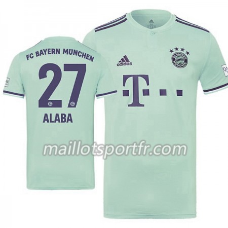 Maillot de Foot Bayern Munich Alaba 27 Extérieur 2018/19